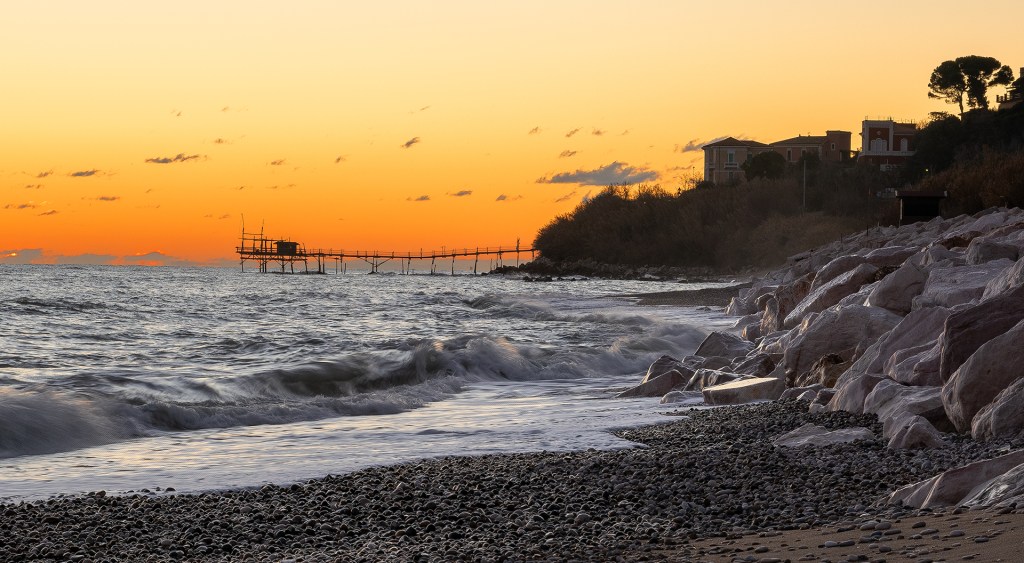 Sulla costa dei&nbsp;trabocchi