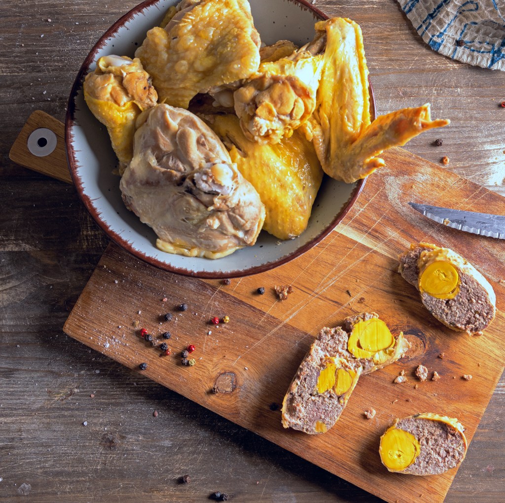 Collo di gallina ripieno