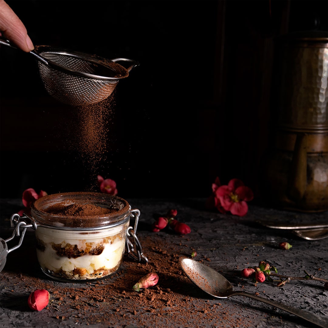 Dolce al cucchiaio fatto con le castagnole rotte