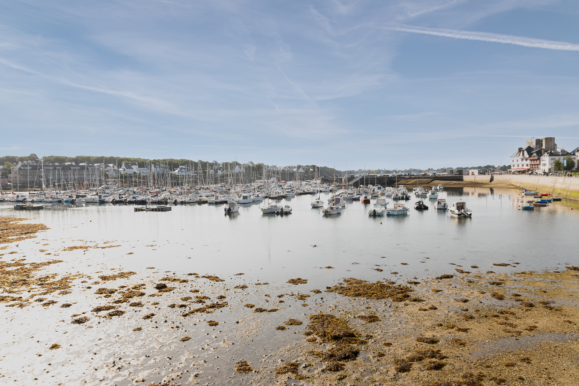 Porticciolo di Concarneau, Francia, agosto 2025