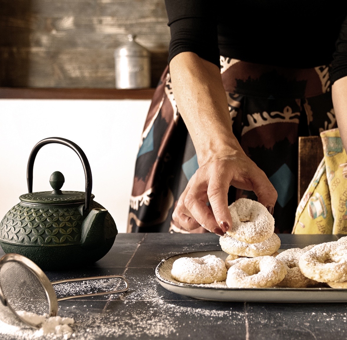 Ciambelline miele e vaniglia